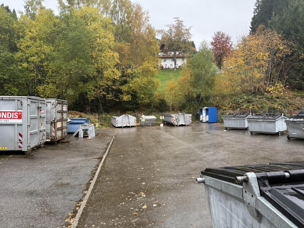 Recyclinghof in Schonach