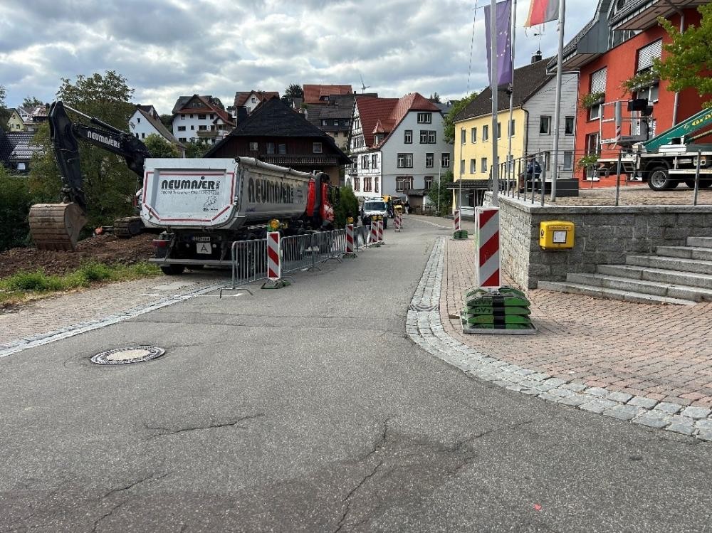 Verkehrsbeeinträchtigungen durch den Neubau der Sozialimmobilie