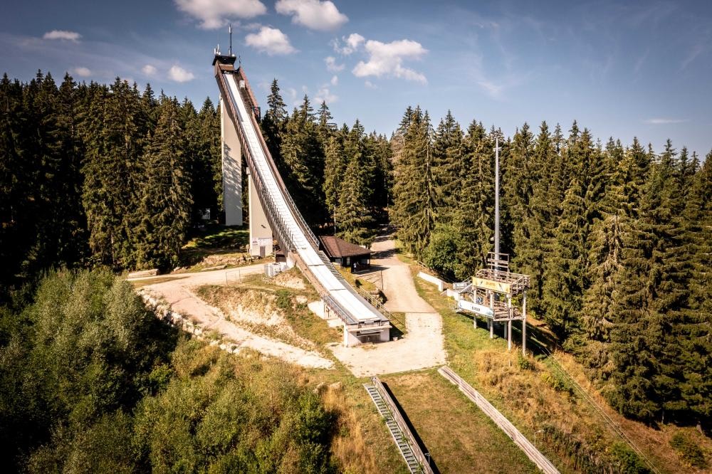 Langenwaldschanze im Sommer
