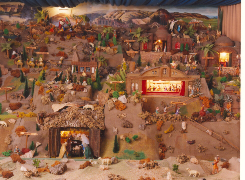 Weihnachtskrippe im Haus des Gastes