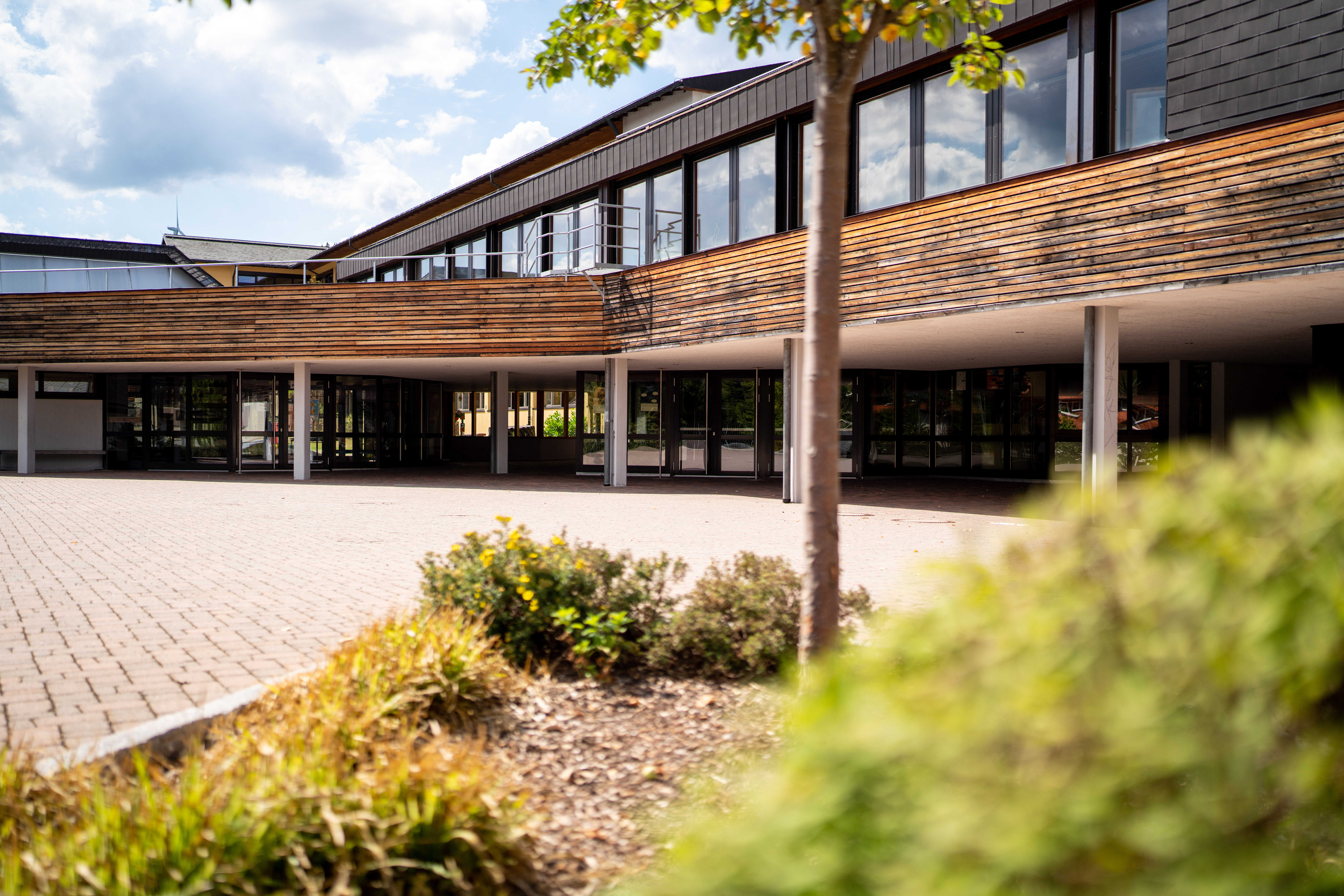 Eingang der Dom Clemente Schule Schonach