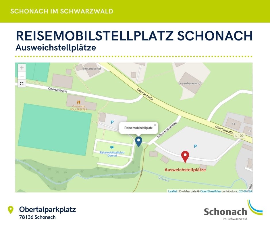 Ausweichstellplätze am Obertalparkplatz
