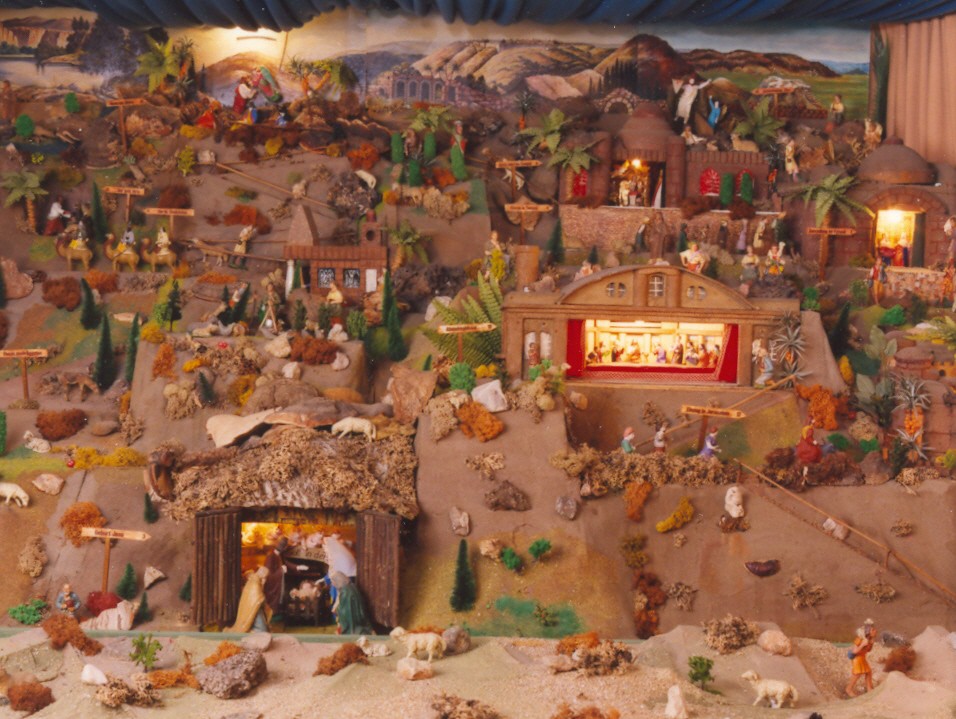 Weihnachtskrippe im Haus des Gastes